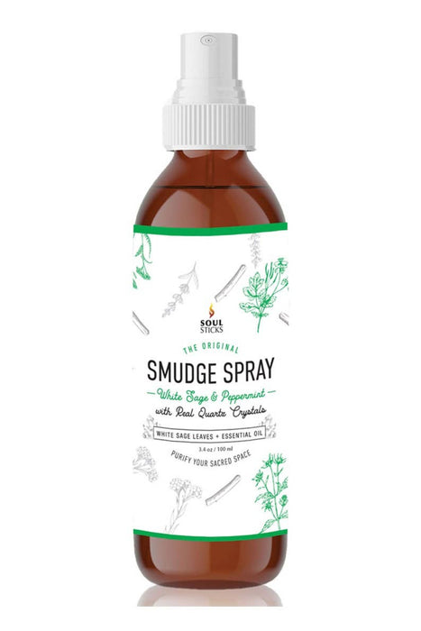 White Sage Peppermint huonetuoksu / puhdistus spray 100ml - Soul Sticks