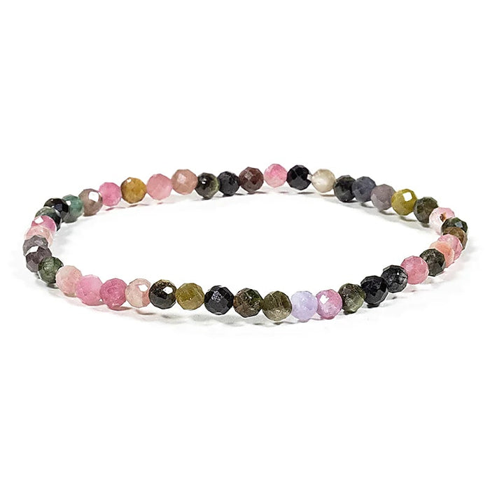 Tourmaline multicolour bracelet