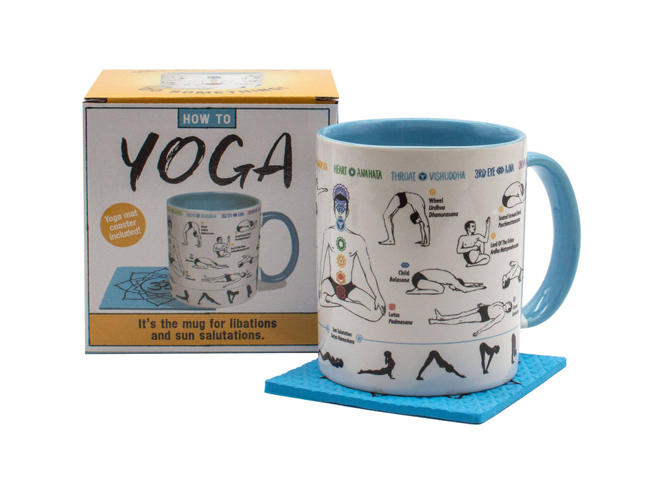 Yoga-Posen-Kaffeetasse