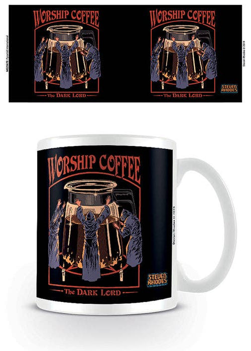 Worship Coffee coffee cup - Steven Rhodes