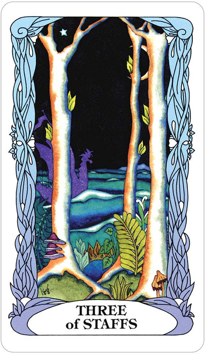 Tarot of a Moon Garden Deck - Karen Marie Sweikhardt