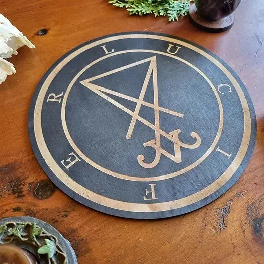 Lucifer Sigil alttarikiekko n.10 cm