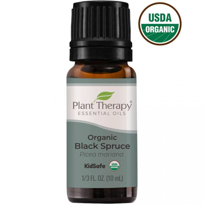 Organic Black Spruce Mustakuusen eteerinen öljy 10 ml – Plant Therapy