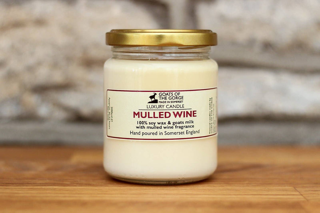 Goats Milk Mulled Wine scented candle