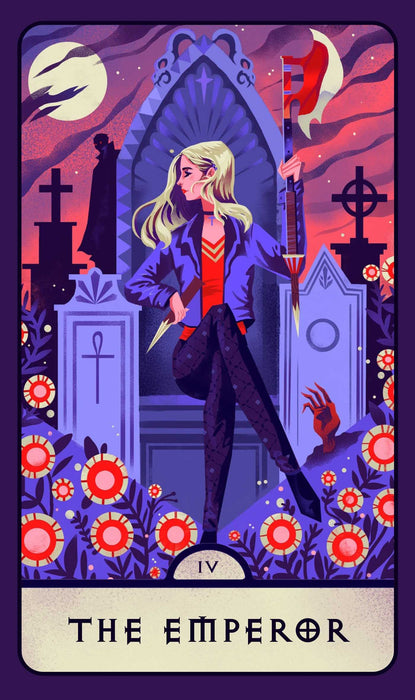 Buffy the Vampire Slayer Tarot Deck und Ratgeber – Casey Gilly, Karl James Mountford