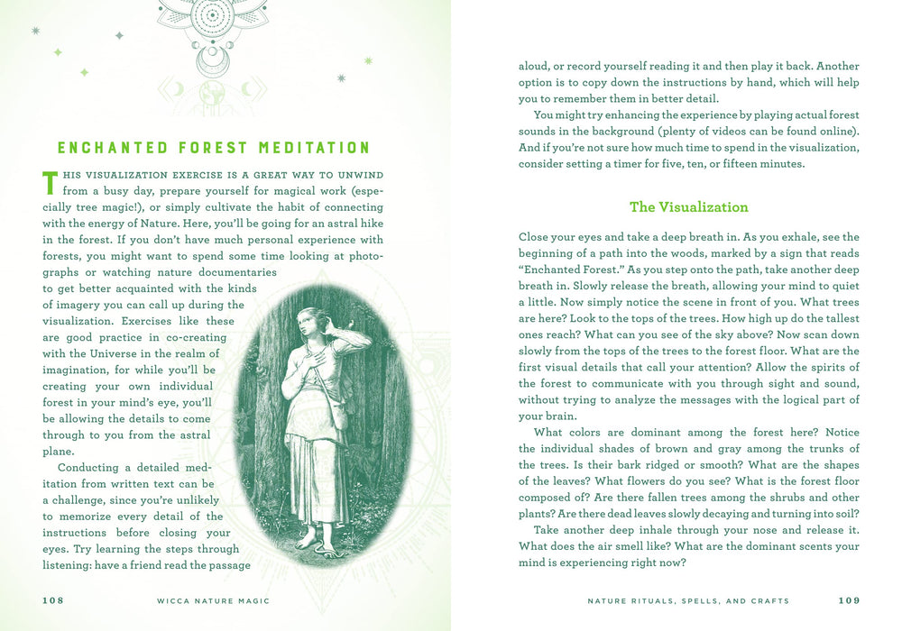 Wicca Nature Magic: A Beginner's Guide to Working with Nature Spellcraft - Lisa Chamberlain