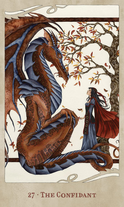 For the Love of Dragons: An Oracle deck - Angi Sullins, Amy Brown