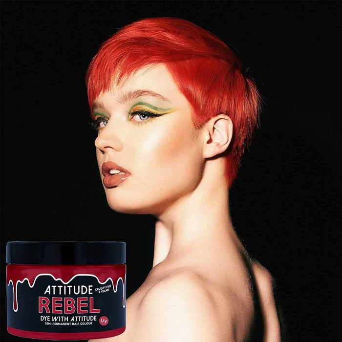Rebel UV Red Hiusväri- vegaaninen, eläinkokeeton - Attitude Hair Dye