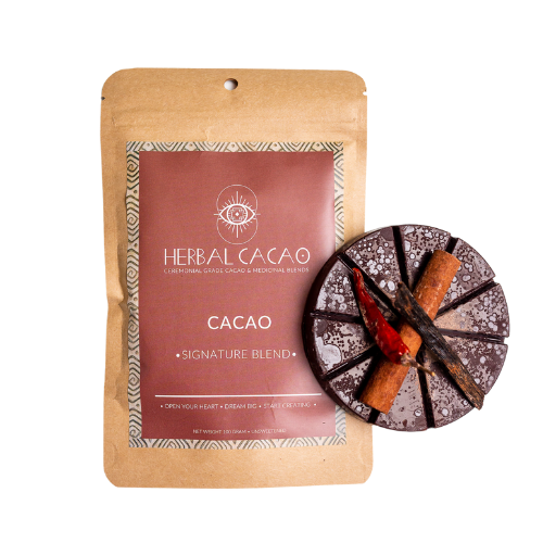 Signature Blend Ceremonial Grade Cacao 100g seremonia kaakao - Herbal Cacao