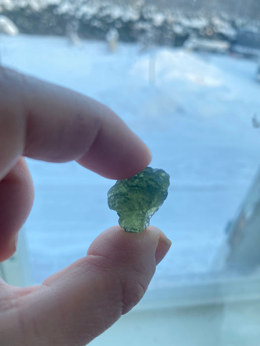 Moldavite, Czech Republic 2-6g