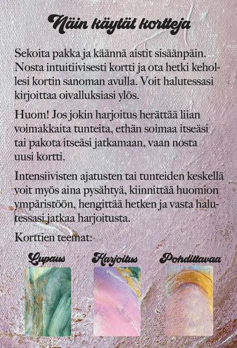 Lempeyttä keholle - Hidasta Elämää