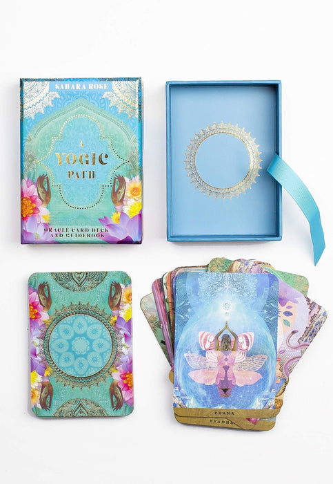 A Yogic Path Oracle Deck and Guidebook (Keepsake Box Set) - Danielle Noel & Sahara Rose - Tarotpuoti