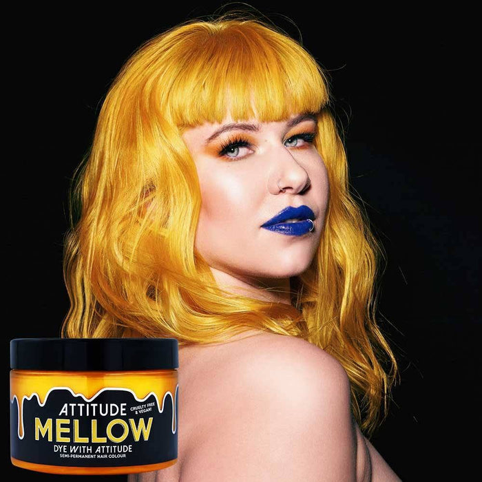 Mellow Yellow hiusväri - vegaaninen, eläinkokeeton - Attitude Hair Dye