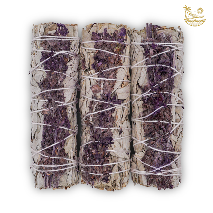 Lavender and white sage incense bouquet