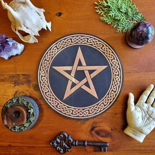 Pentagram Celtic alttarikiekko 20cm