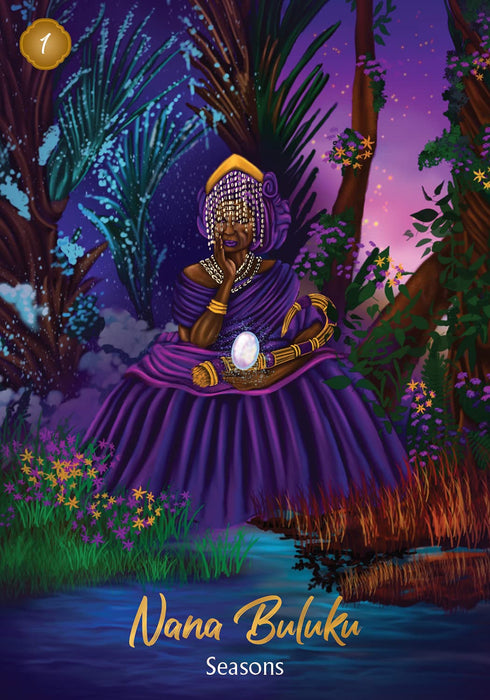 African Goddess Rising Oracle - Abiola Abrams - Tarotpuoti