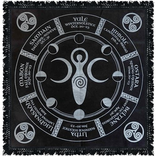 Alttarivaate Altar Cloth Tarot Tablecloth 60X60 cm - Tarotpuoti