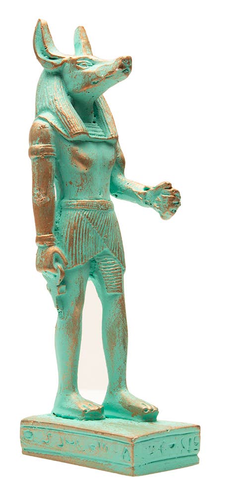 Anubis Patina Mini - n. 11cm - Tarotpuoti