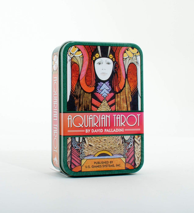 Aquarian Tarot in a Tin - David Palladini - Tarotpuoti