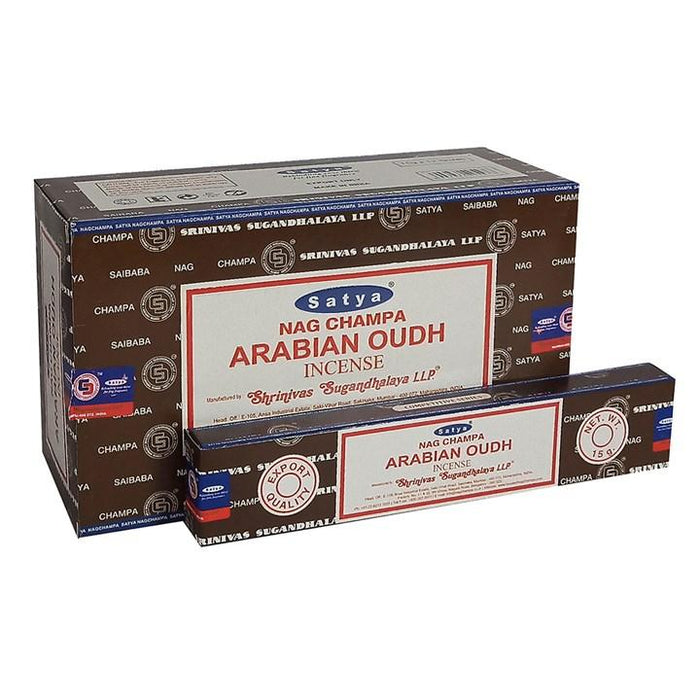 Arabian Oudh suitsuketikku 15g - Satya - Tarotpuoti