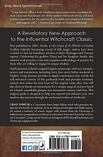 Aradia: A Modern Guide to Charles Godfrey Leland's Gospel of the Witches - Craig Spencer - Tarotpuoti