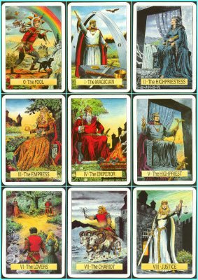 Arcus Arcanum Tarot Deck Cards – Gunter Hager, Hansrudi Wascher (80's VTG)(Preloved - käytetty)(OOP)(RARITIES) - Tarotpuoti