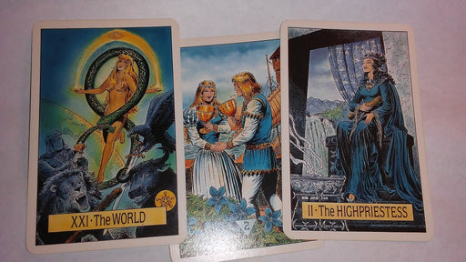 Arcus Arcanum Tarot Deck Cards – Gunter Hager, Hansrudi Wascher (80's VTG)(Preloved - käytetty)(OOP)(RARITIES) - Tarotpuoti