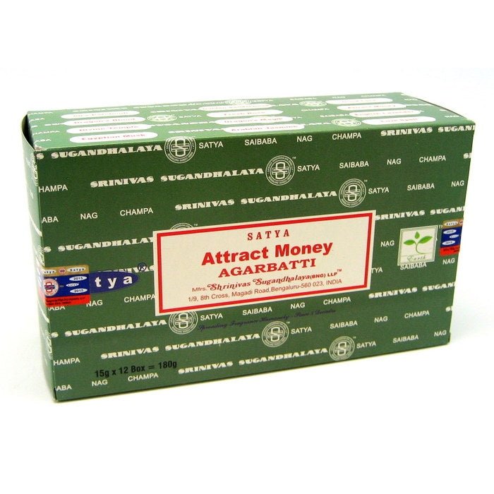 Attract Money suitsuketikku 15g - Satya - Tarotpuoti