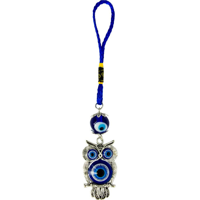 Evil Eye owl talisman jewelry