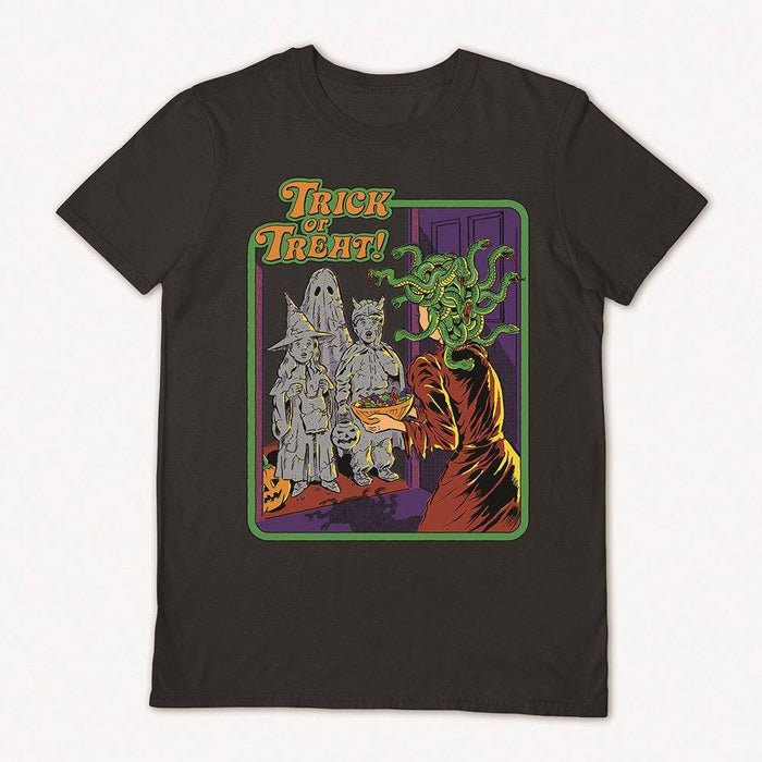 Trick or Treat Black Unisex T-Shirt - Steven Rhodes 