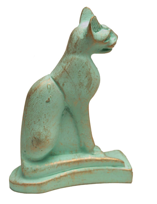 Bastet Cat Patina Mini - n.7,5cm - Tarotpuoti