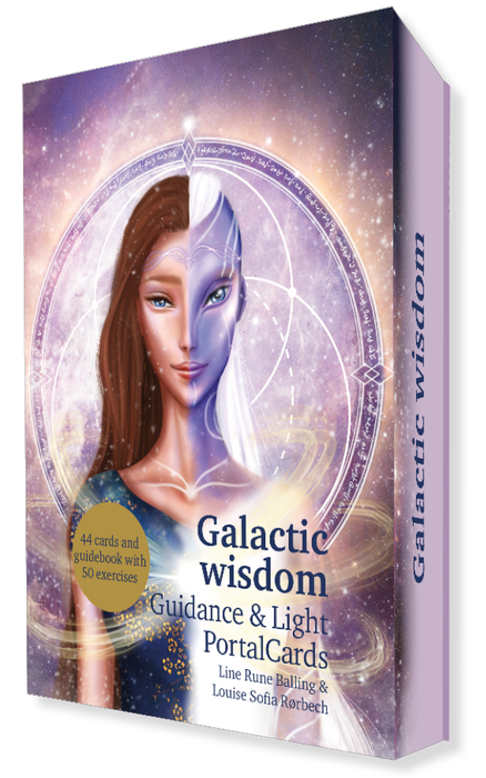 Galactic Wisdom, Guidance &amp; Light Portal Cards - Line Rune Balling &amp; Louise Sofia Rørbech 