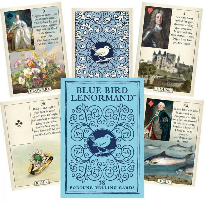 Blue Bird Lenormand - Tarotpuoti