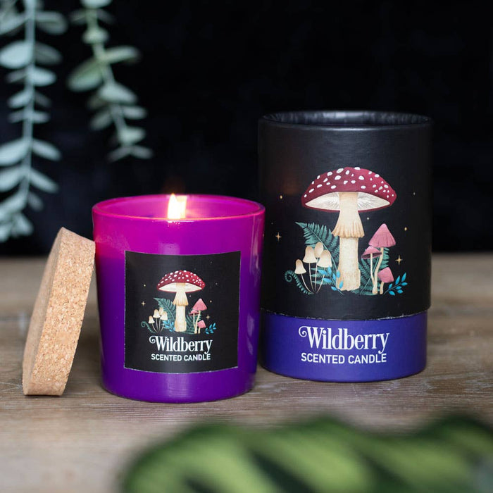 Forest Mushroom Wildberry candle