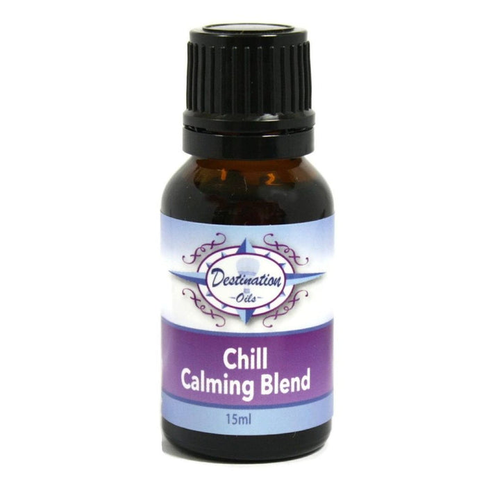 Chill calming blend, Viileä rauhoittava sekoitus, eteerinen öljy 15 ml - Destination oils - Tarotpuoti