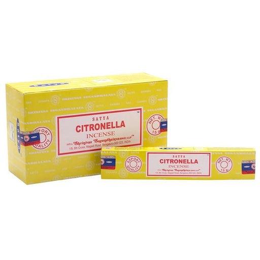 Citronella suitsuketikku 15g - Satya - Tarotpuoti