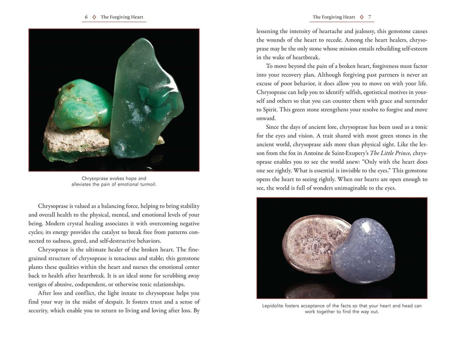 Crystal Healing for the Heart: Gemstone Therapy for Physical, Emotional, and Spiritual Well-Being - Nicholas Pearson - Tarotpuoti