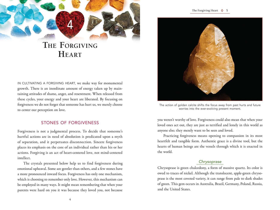 Crystal Healing for the Heart: Gemstone Therapy for Physical, Emotional, and Spiritual Well-Being - Nicholas Pearson - Tarotpuoti