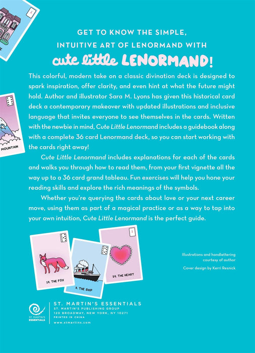 Cute Little Lenormand - Sara M. Lyons - Tarotpuoti