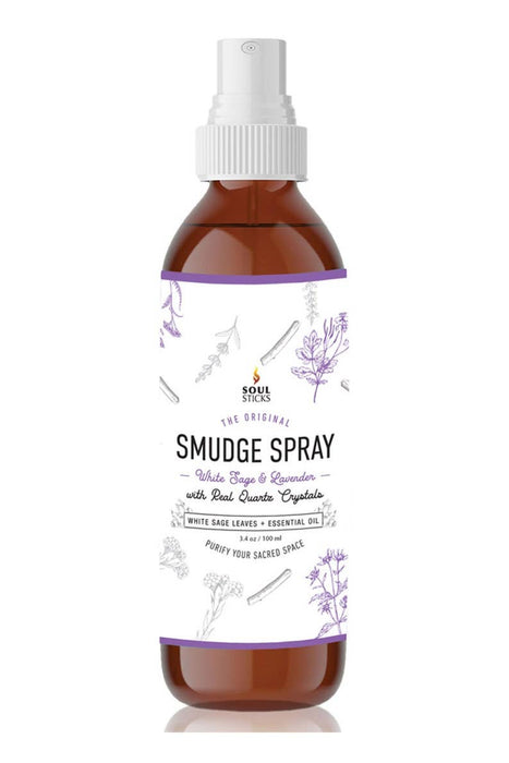 White Sage Lavender huonetuoksu / puhdistus spray 100ml - Soul Sticks