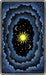Dark Mansion Tarot deck - Regular Version 3rd. Edition - Black edges, blue reverse of cards (clouds) (limited version style) - Tarotpuoti