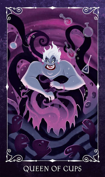 Disney Villains Tarot Deck and Guidebook | Movie Tarot Deck | Pop Culture Tarot Disney Villains Tarot Deck and Guidebook - Minerva Siegel - Tarotpuoti