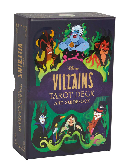 Disney Villains Tarot Deck and Guidebook | Movie Tarot Deck | Pop Culture Tarot Disney Villains Tarot Deck and Guidebook - Minerva Siegel - Tarotpuoti