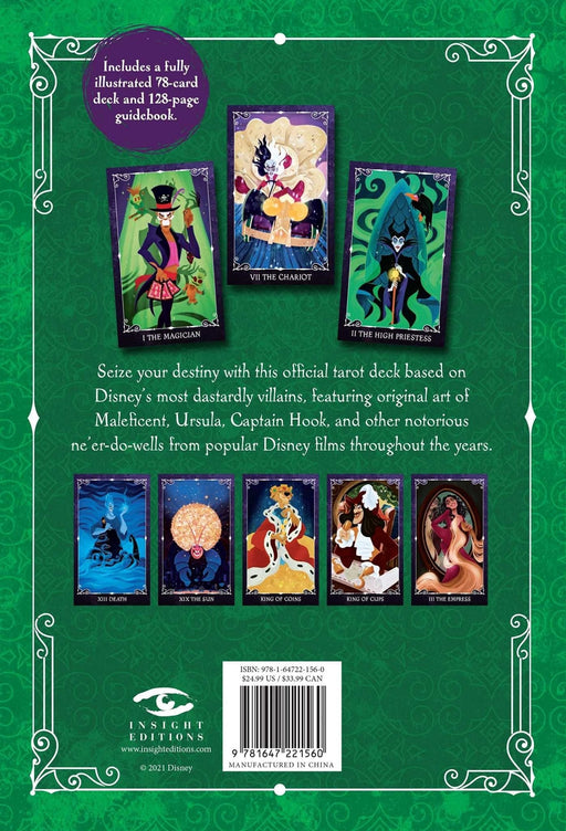 Disney Villains Tarot Deck and Guidebook | Movie Tarot Deck | Pop Culture Tarot Disney Villains Tarot Deck and Guidebook - Minerva Siegel - Tarotpuoti