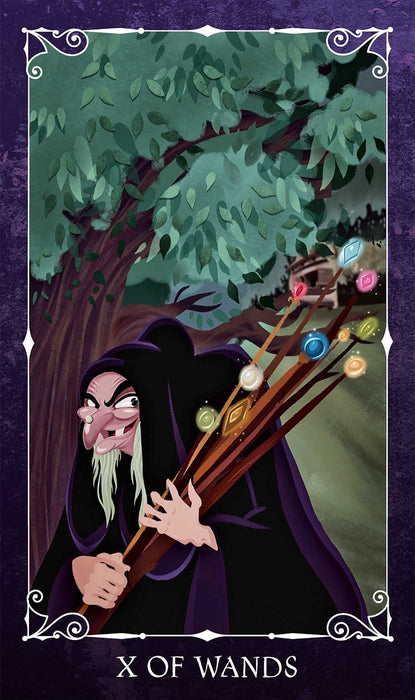 Disney Villains Tarot Deck and Guidebook | Movie Tarot Deck | Pop Culture Tarot Disney Villains Tarot Deck and Guidebook - Minerva Siegel - Tarotpuoti