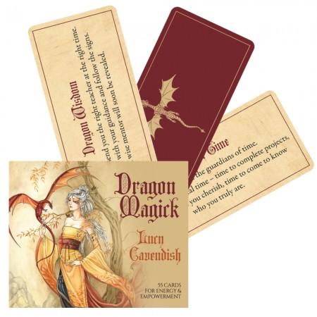 Dragon Magick Oracle Cards - Lucy Cavendish - Tarotpuoti