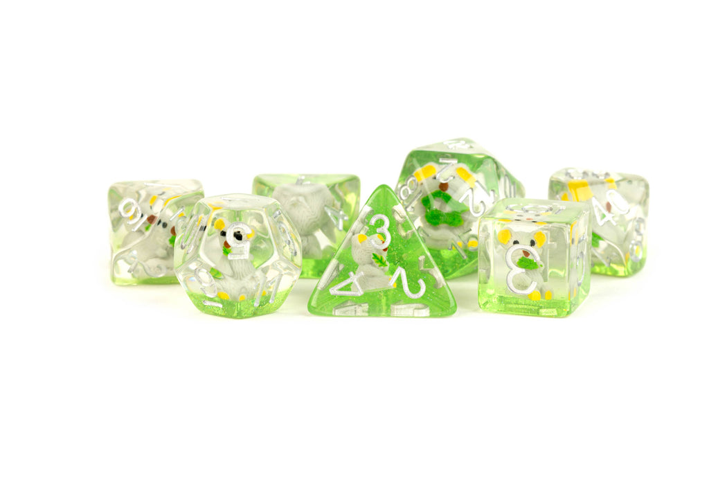 Roolipeli nopat 16mm Koala sisällä - Metallic Dice Games