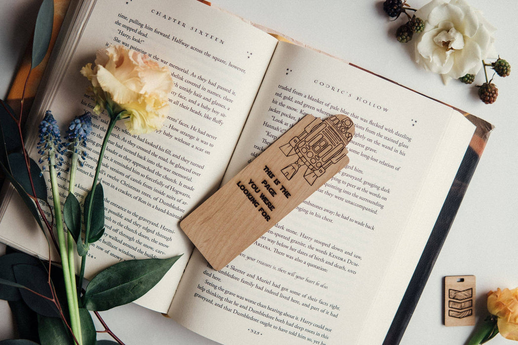 This Is The Page You Were Looking For Wooden Bookmark - North To South Designs