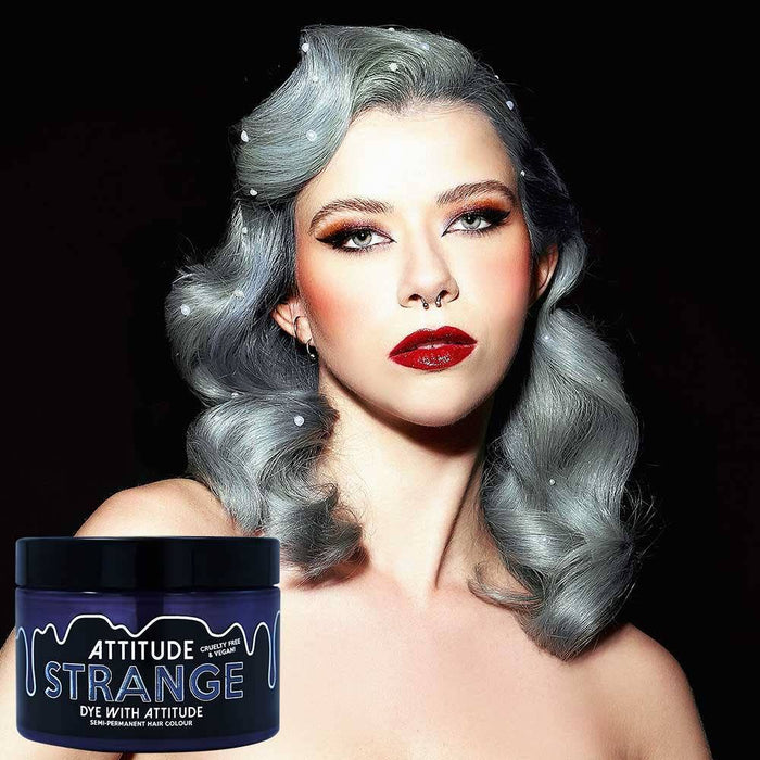 Strange Gray hair dye - vegan, not tested on animals - Attitude Hair Dye