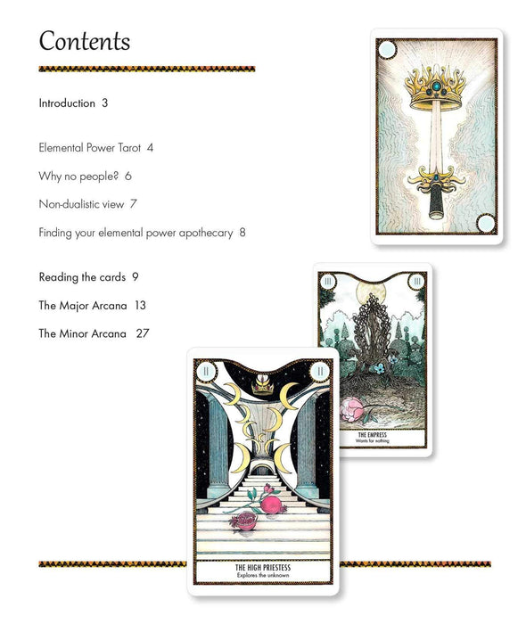 Elemental Power Tarot - Melinda Lee Holm - Tarotpuoti